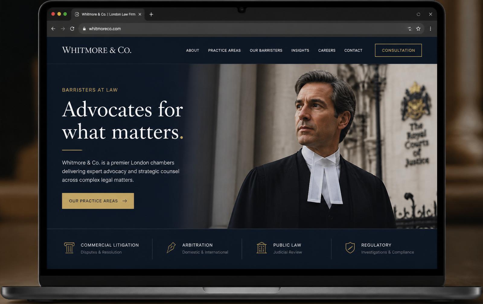 Whitmore & Co. website case study